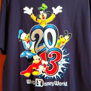 Man's Large 2013 New Disney T-shirt